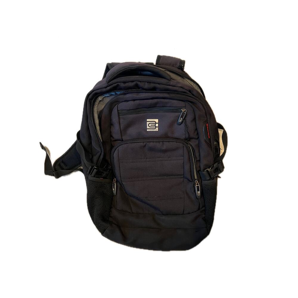 Bruno Cavalli Padded Computer Black Backpack